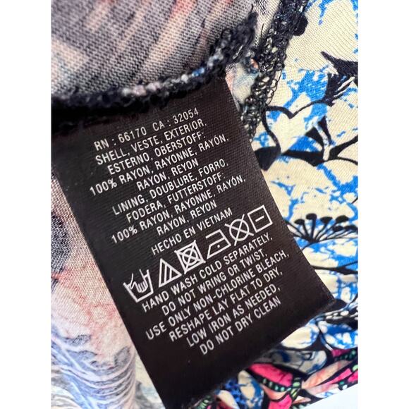 Meadow Rue Size MED Dress Boho Anthropologie Multicolor Short Sleeve - Picture 3 of 5